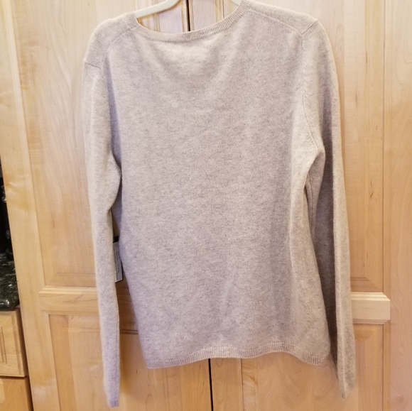 Knyt & Lynk Cashmere Sweater Long Sleeve crew L - Picture 9 of 10